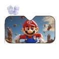 thumbnail image 1 of Super Mario Car Windshield Sun Shades, Front Windshield Sun Shade For Car Truck Suv, Foldable Sun Visor, Hardened Reflector Shield Cover, Keeps Your Vehicle Cool, 1 of 9