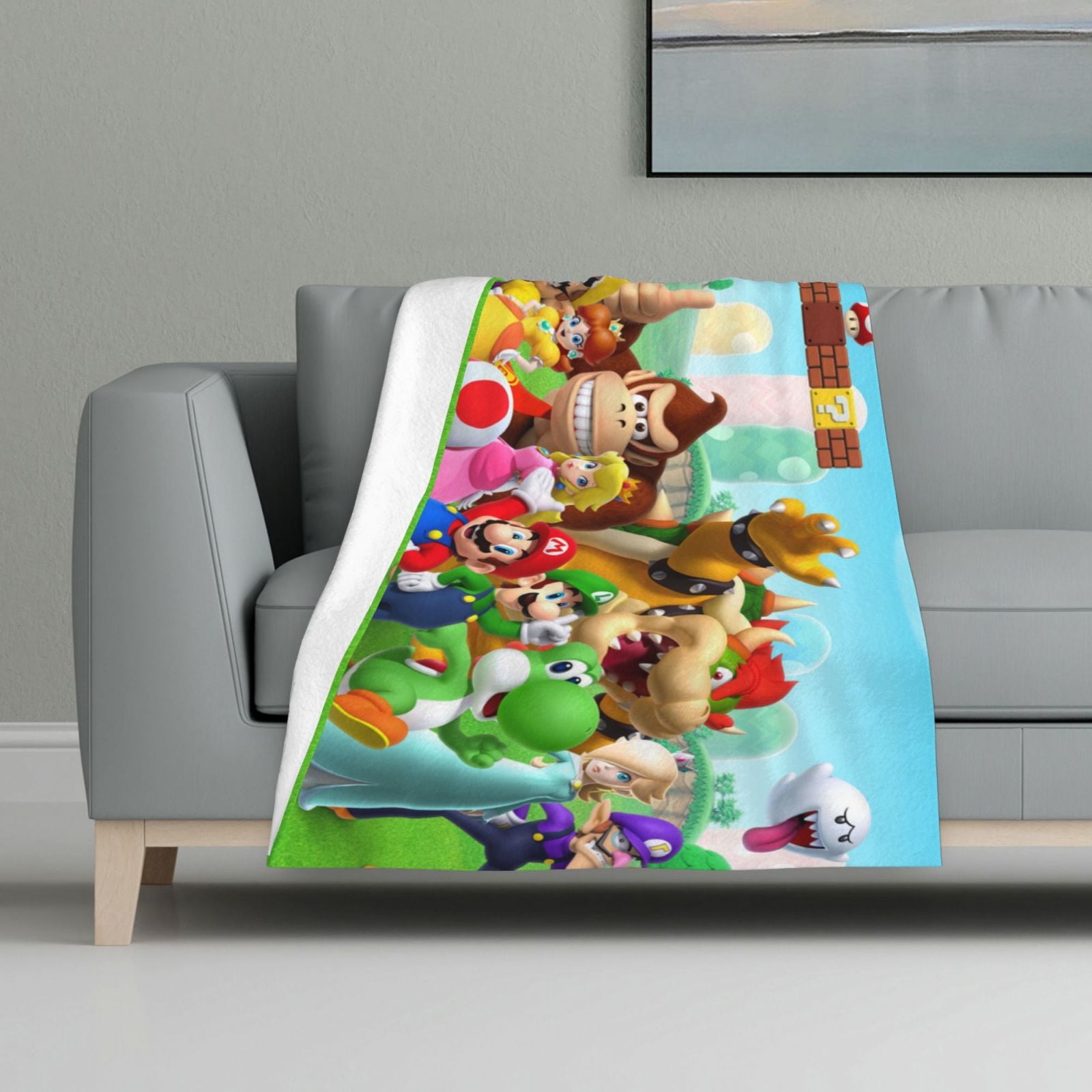 Super mario brothers blanket sale
