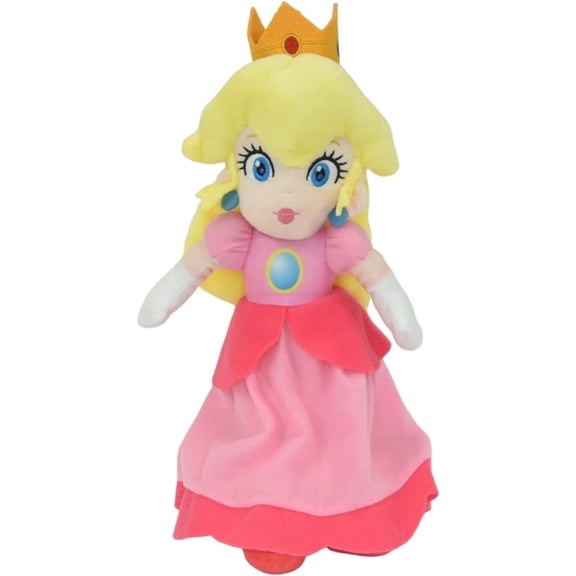 Super Mario Character Princess Peach 8 Inch Stuffed Plush Toy Doll