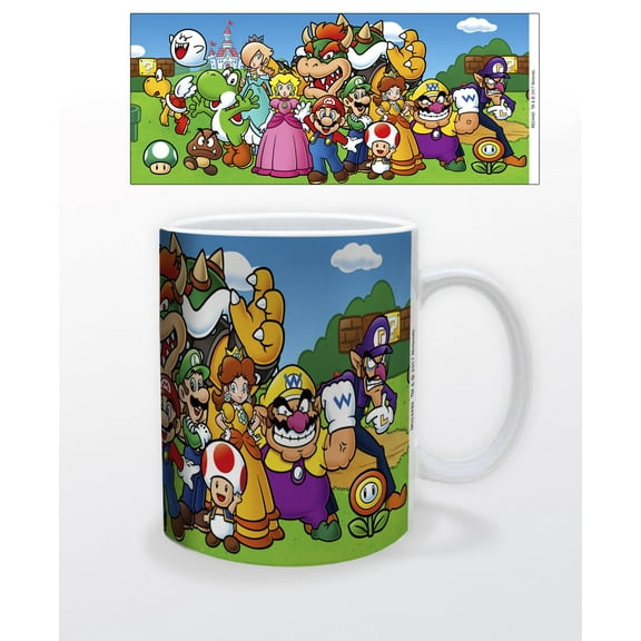 Super Mario Characters 11oz Mug