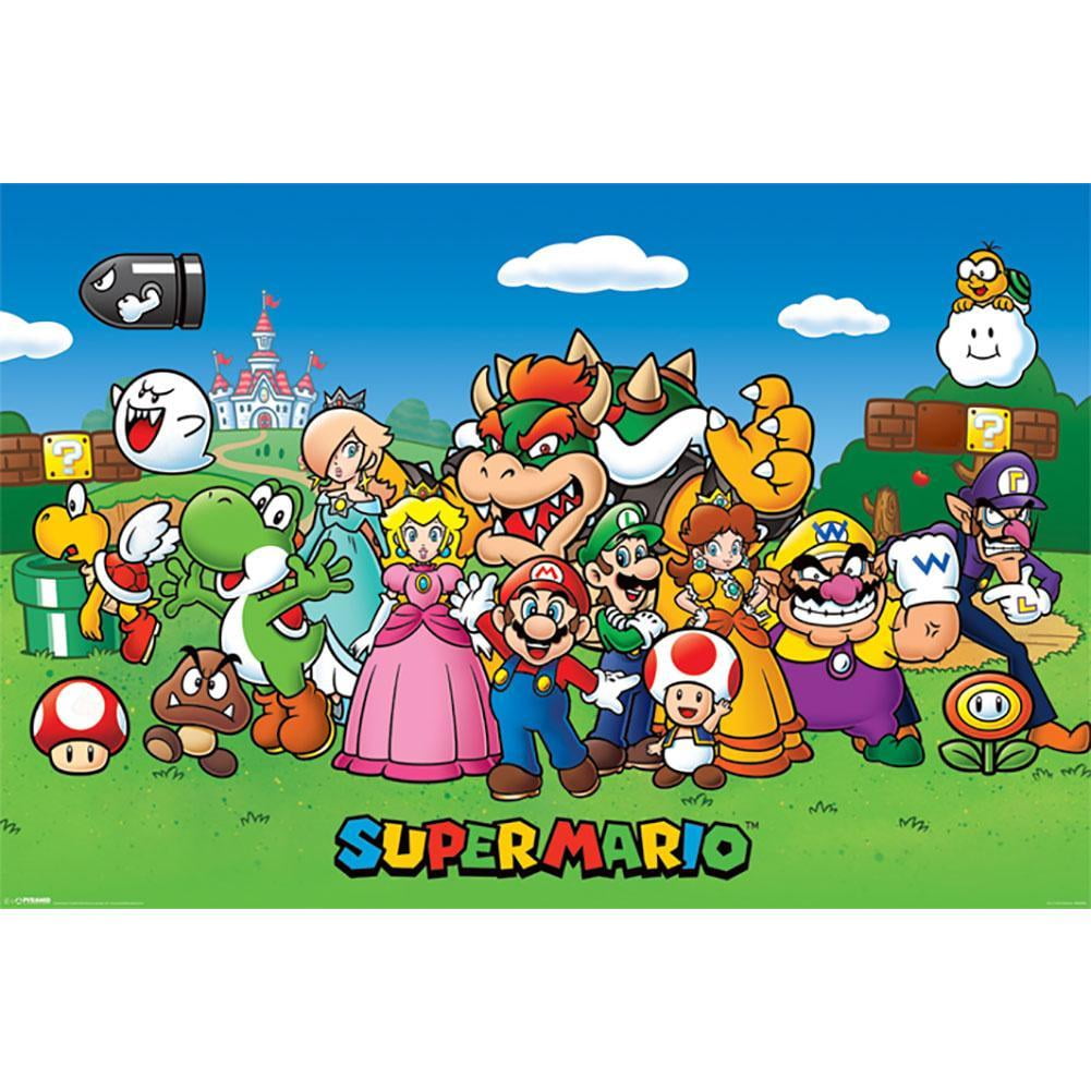 Poster Super Mario - Run | Wall Art, Gifts & Merchandise 