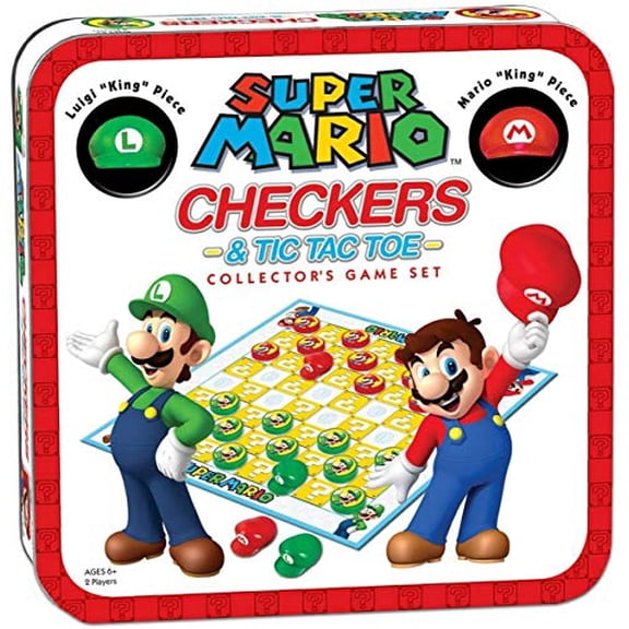 Super Mario Checkers/Tic Tac Toe Combo
