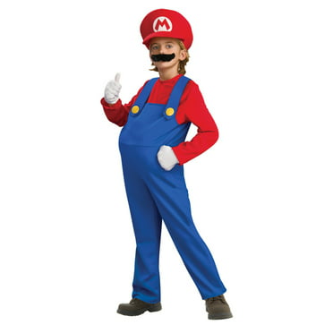 Super Mario Luigi Classic Child Halloween Costume - Walmart.com
