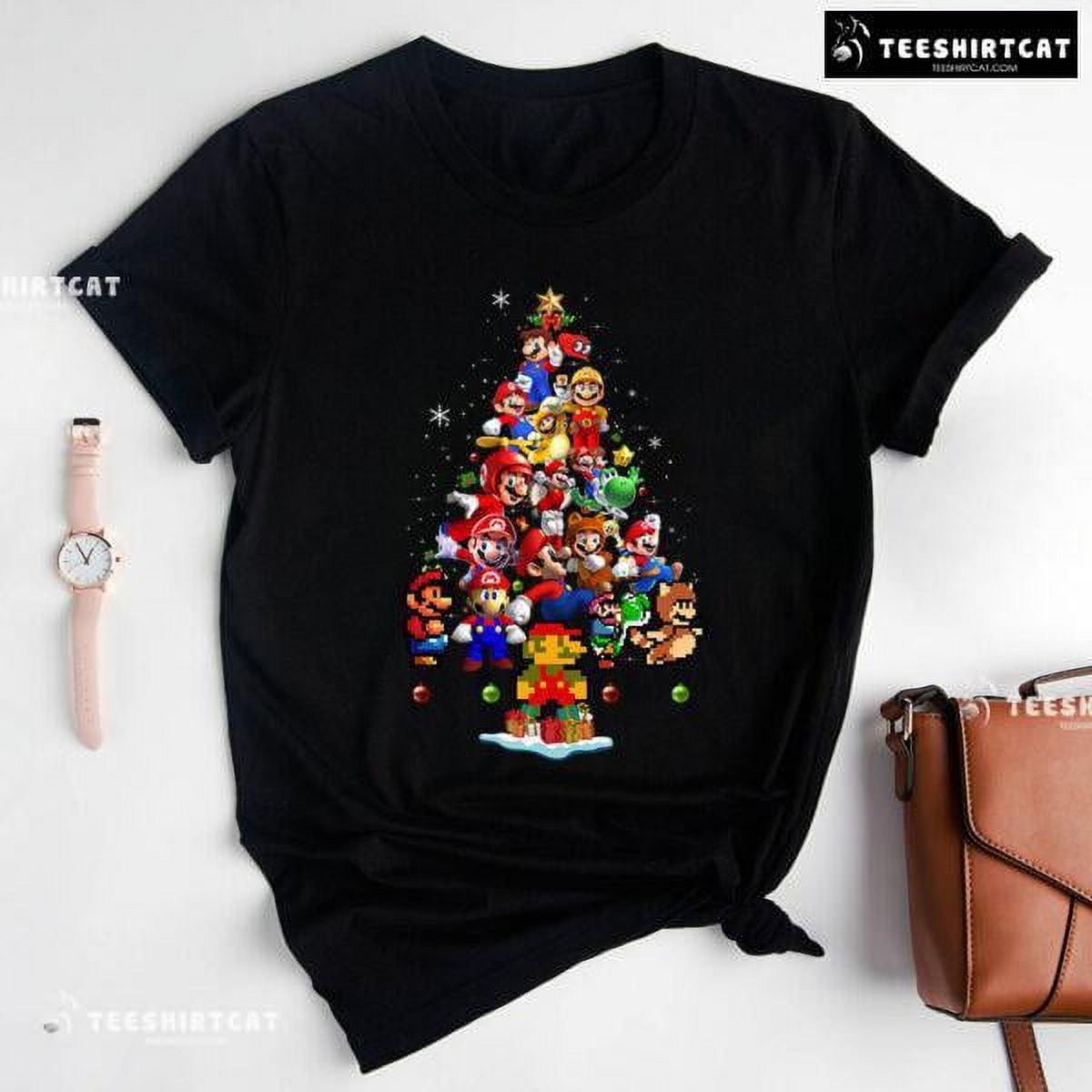 Super Mario Christmas Tree Tshi