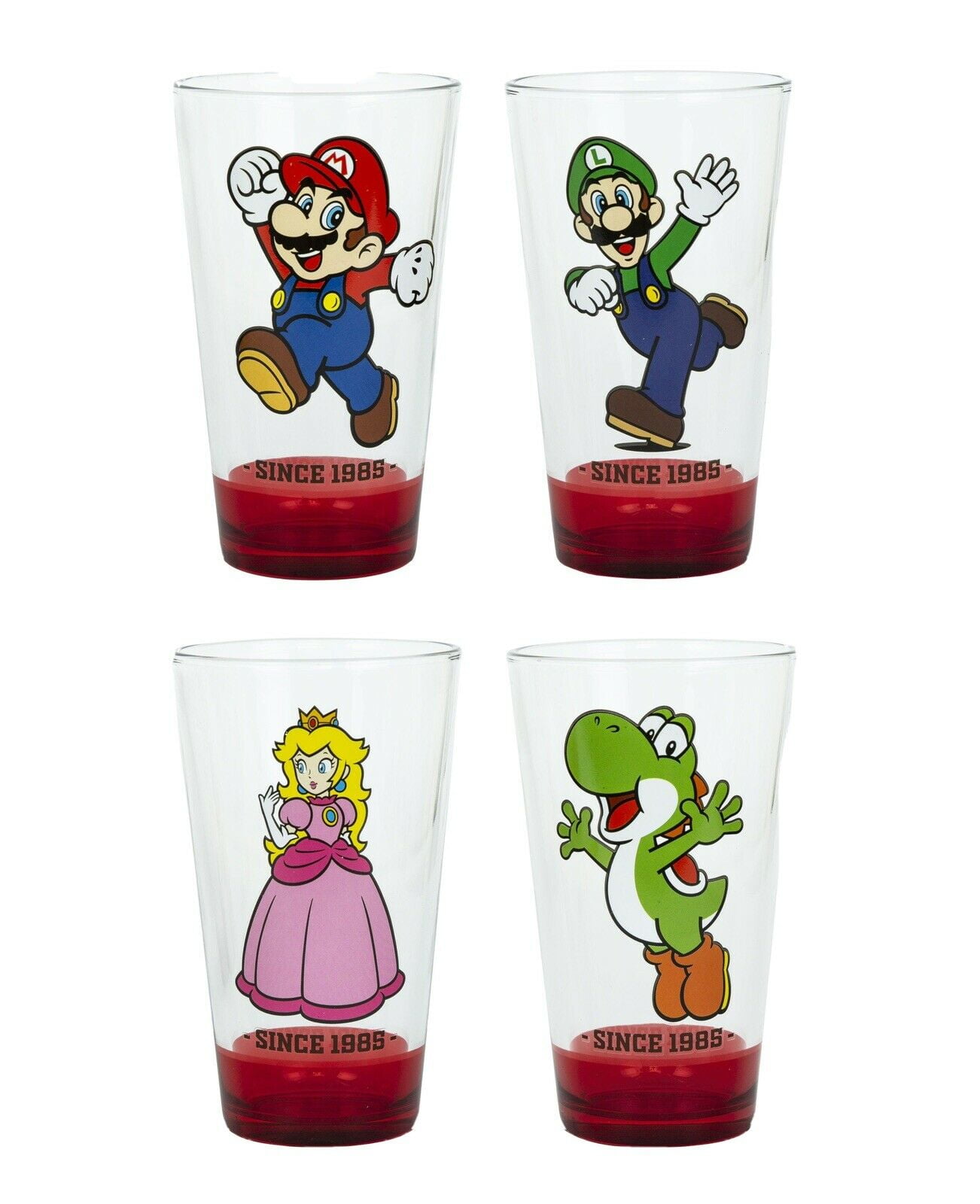 Geeknet Nintendo Super Mario Action Drinkware Set