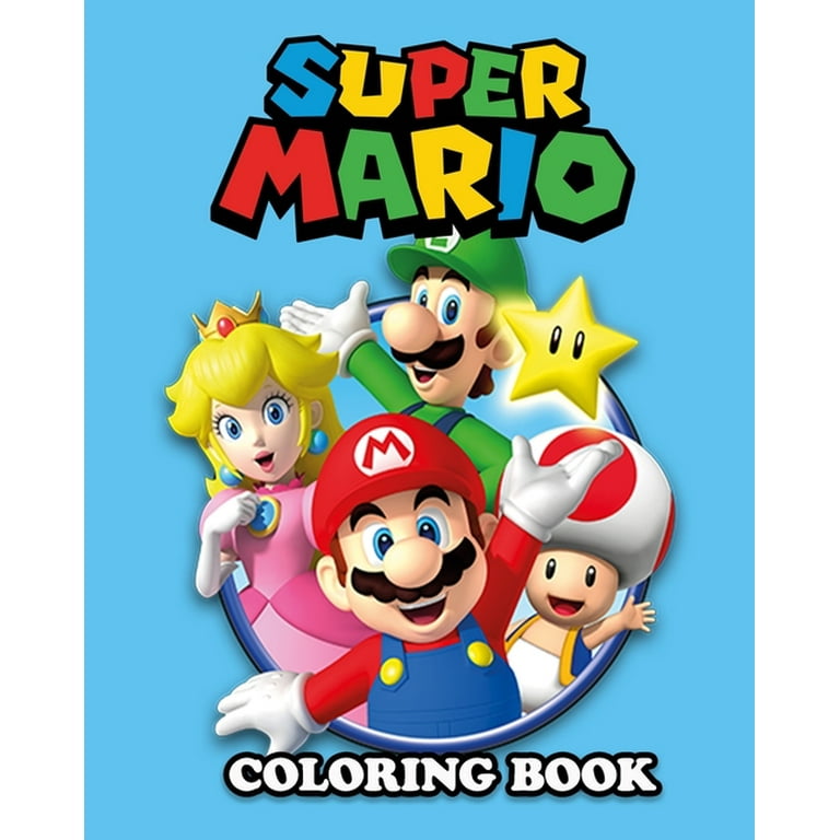 Mario Characters Coloring Pages
