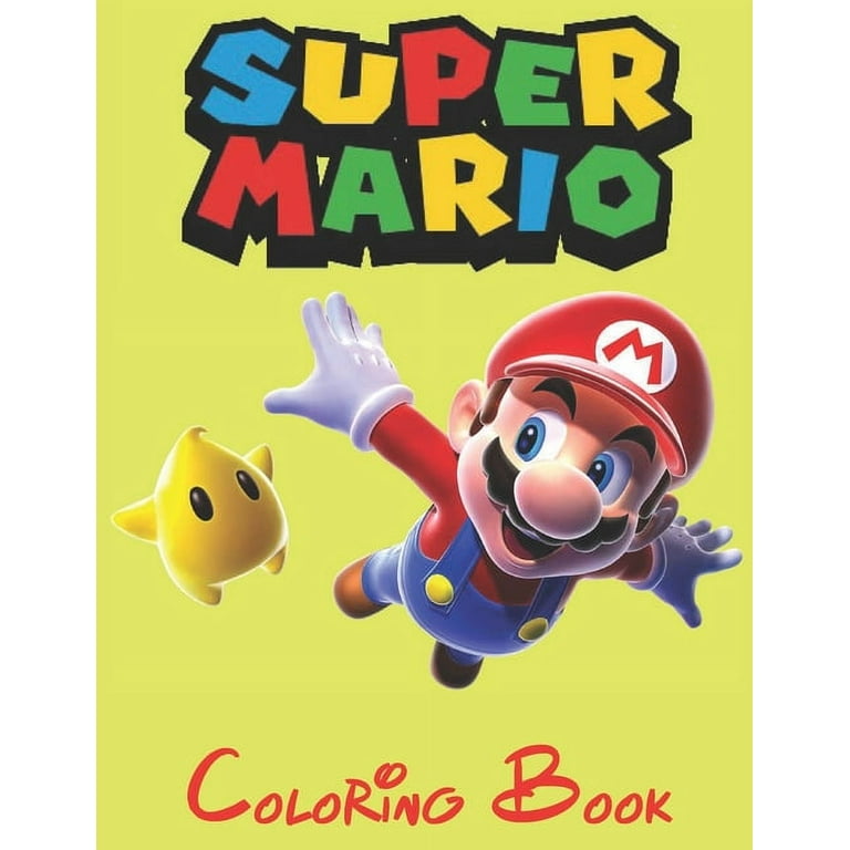 Super Mario Coloring Book : Excellent Super Mario Coloring Book With Good  Layout And Initiating For Kids. A Great Combination Of Entertainment And