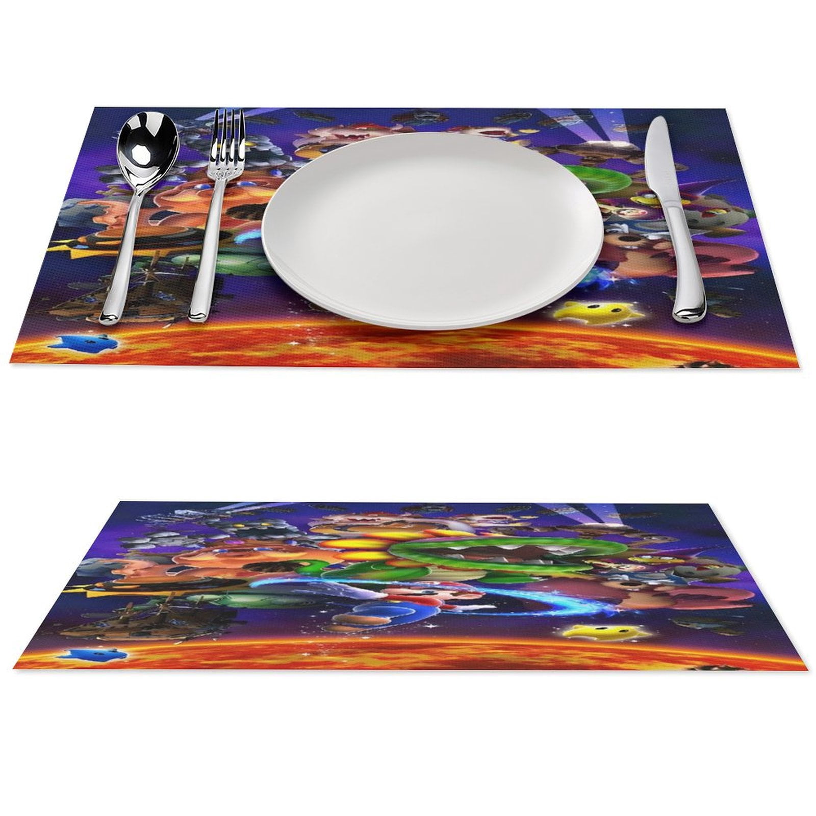 Super Mario Cute cartoon table mat non-slip heat-resistant washable 1 ...