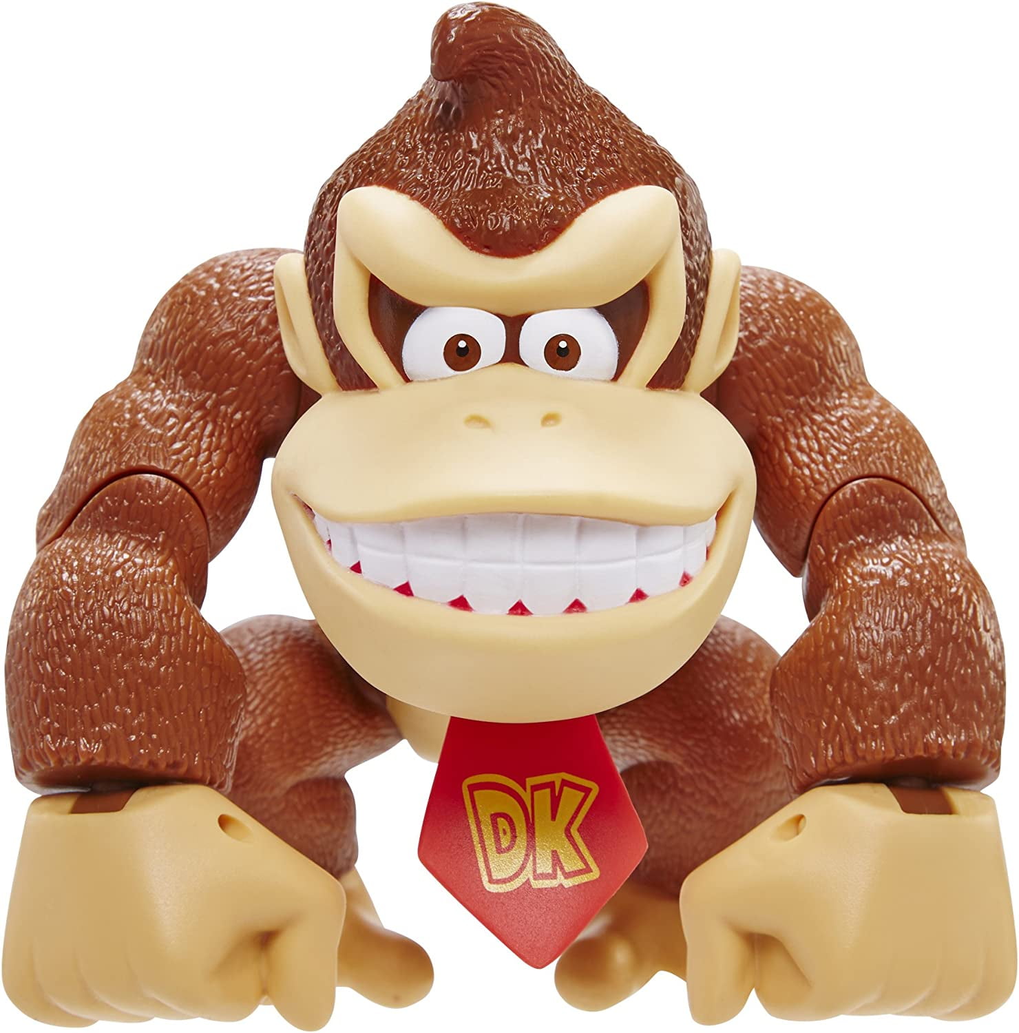 【新品】ニンテンドーフィギュア MARIO ZELDA DONKEY KONG Super Mario Donkey Kong 6-Inch Deluxe Action Figure, with Up