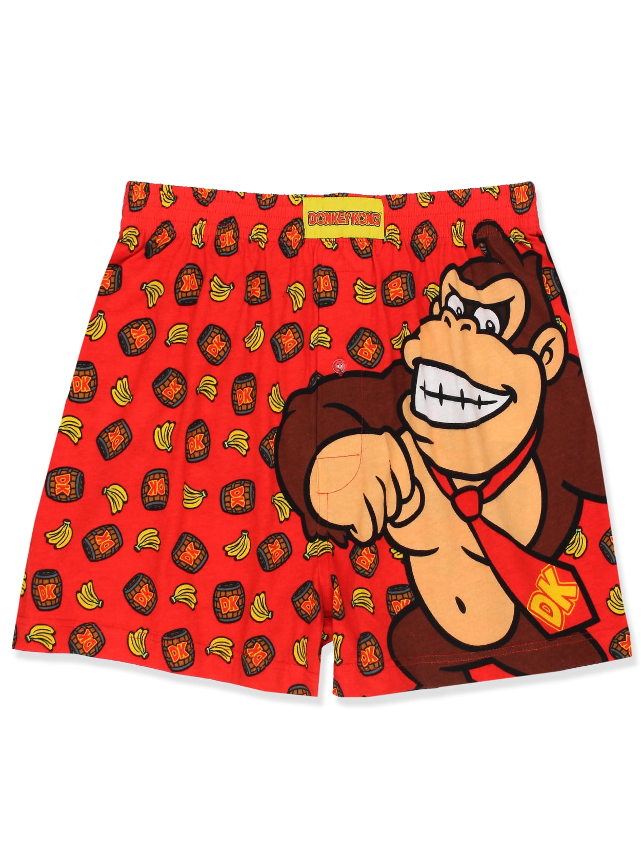 SUPER MARIO Brothers Luigi Toad Men's Button Fly Boxer
