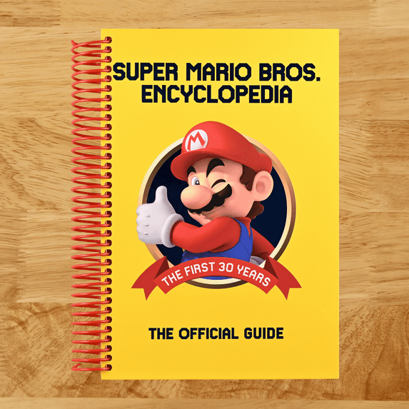 Super Mario Encyclopedia: The Official Guide to the First 30 Years (Spiral bound)
