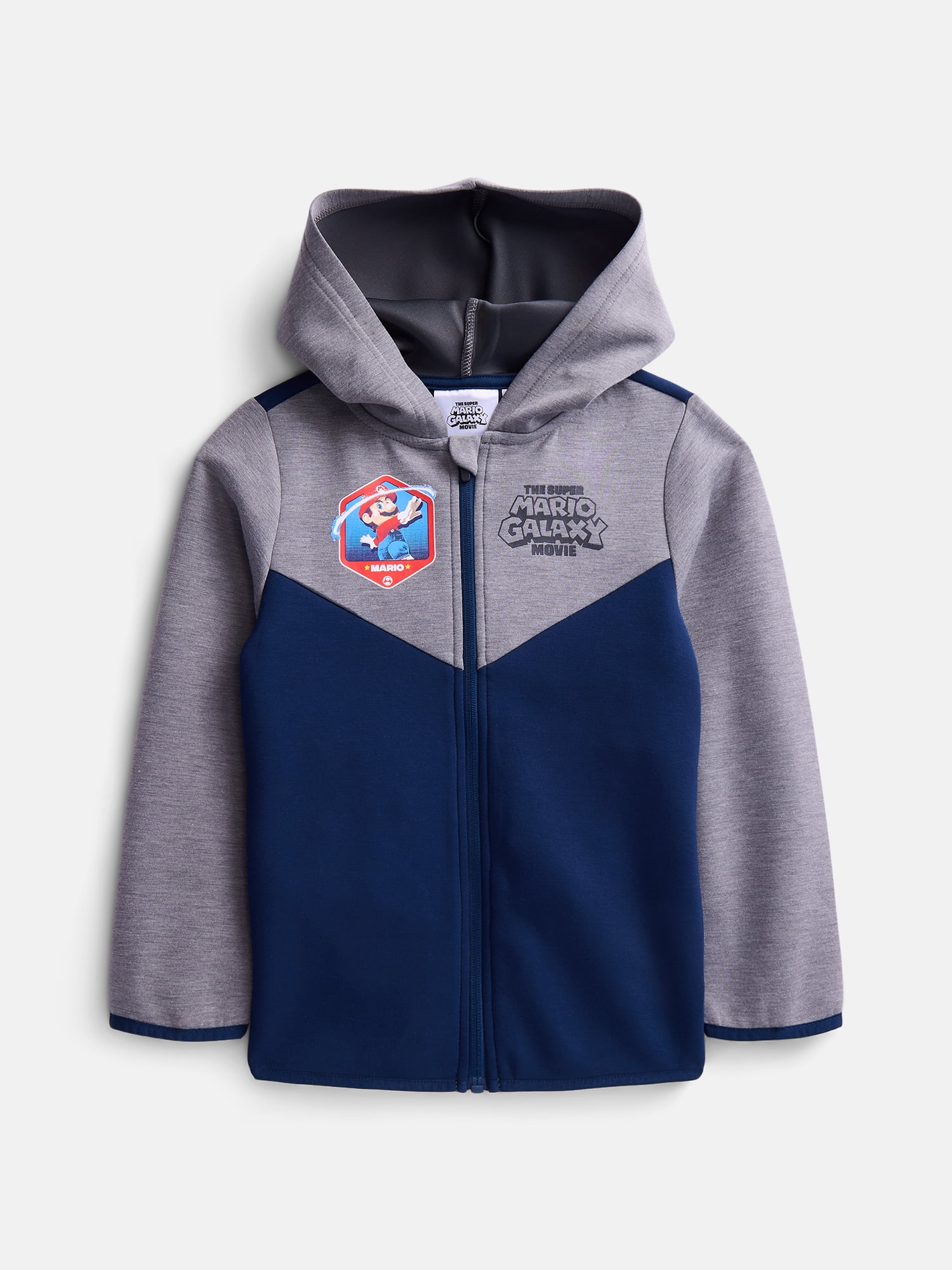 Super Mario Galaxy Boys Jacket with Long Sleeves, Sizes 4-12