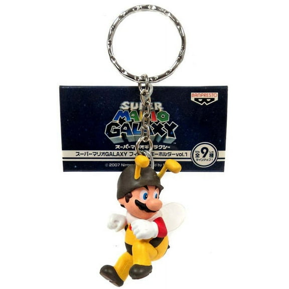 Super Mario Galaxy Mario Keychain (Bee)