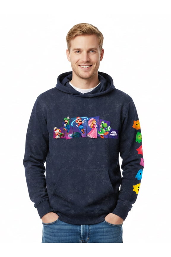Galaxy, Men's & Big Men's Graphic Hoodie, Here We Go! Sizes S-3XL