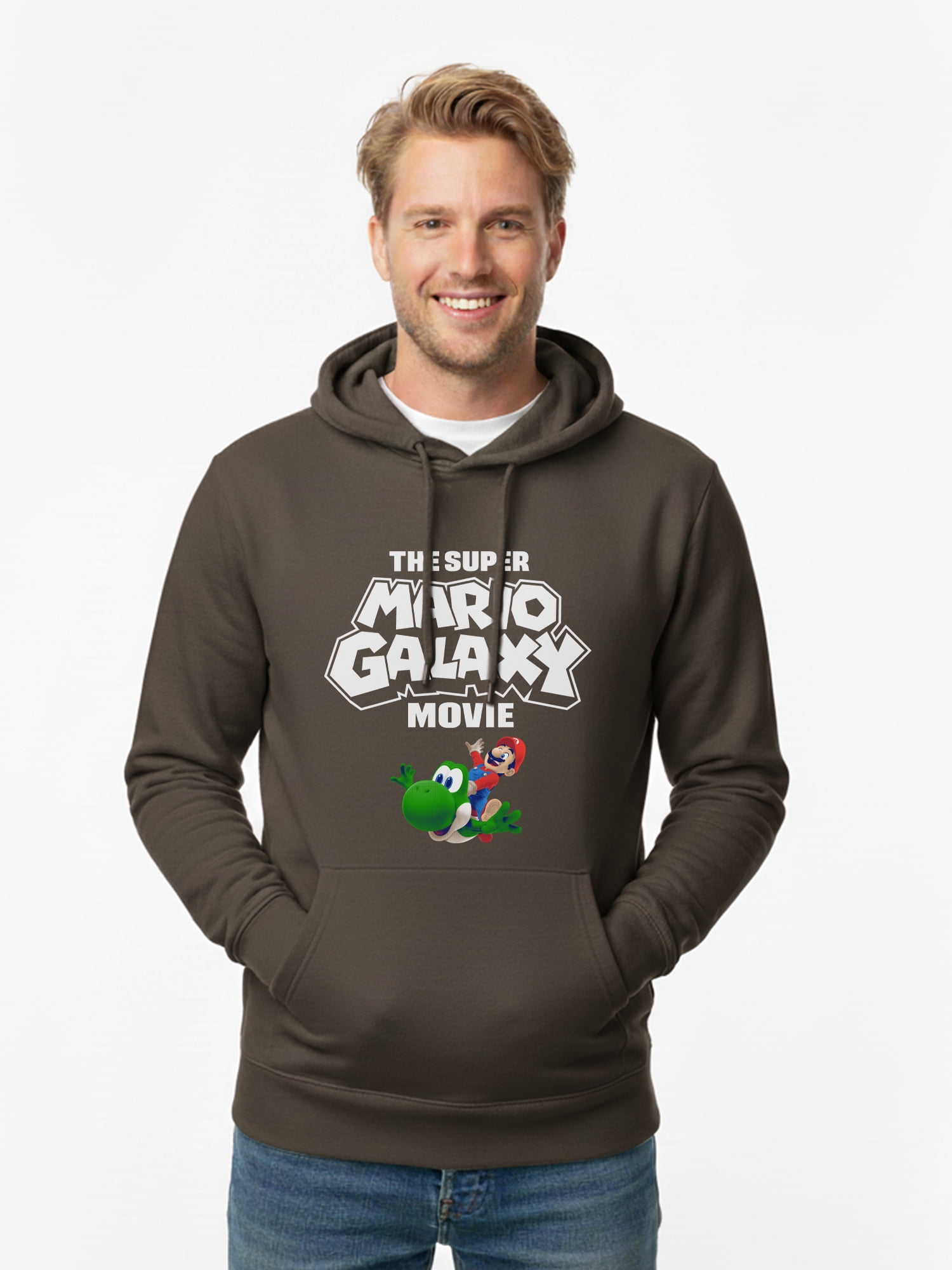 Super Mario Galaxy, Men's & Big Men's Graphic Hoodie, Sizes S-3XL