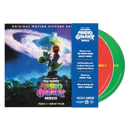 The Super Mario Galaxy Movie CD Soundtrack