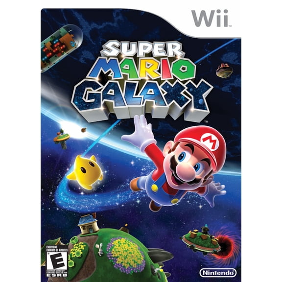 Restored Super Mario Galaxy, Nintendo Wii, Parental Controls, Video Game