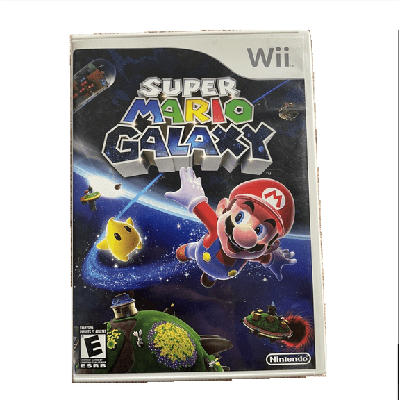 Pre-Owned Super Mario Galaxy Nintendo Wii Platformer Video Game Everyone 10+