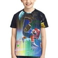 thumbnail image 1 of Super Mario Galaxy Teen T Shirts Unisex Crewneck Short Sleeve T-Shirt Tees Top For Boys Girls Youth Kids X-Small, 1 of 7