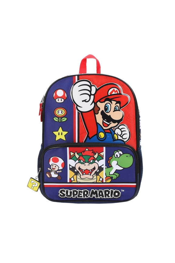 Super Mario Game Favorites 16 Backpack For School And Travel