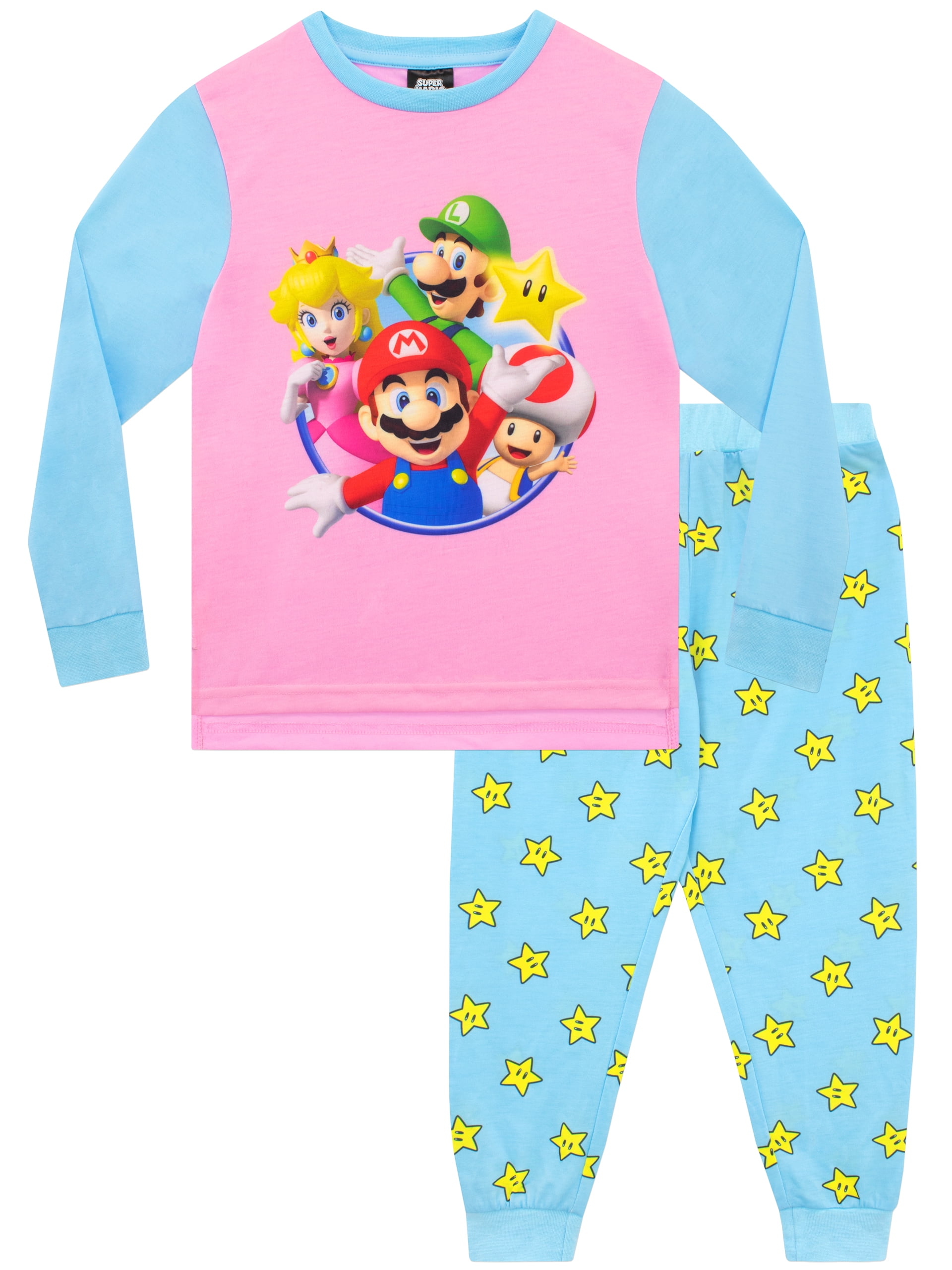 Super Mario Girls Mario Long Sleeve Pajama Set Sizes 4 12 Walmart super-mario-girls-mario-long-sleeve-pajama-set-sizes-4-12-walmart
