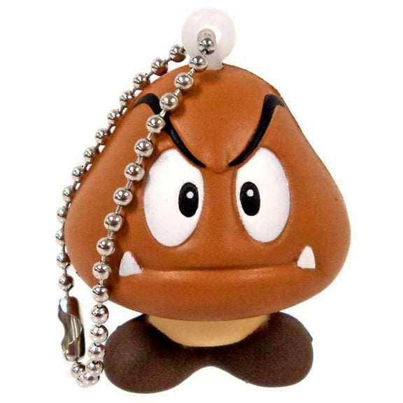 Super Mario Goomba Keychain (Foam)
