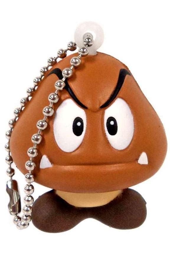 Super Mario Goomba Keychain (Foam)
