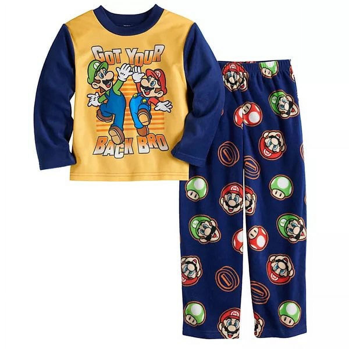 Super Mario Got Your Back 2-Piece Pajama Set - Walmart.com