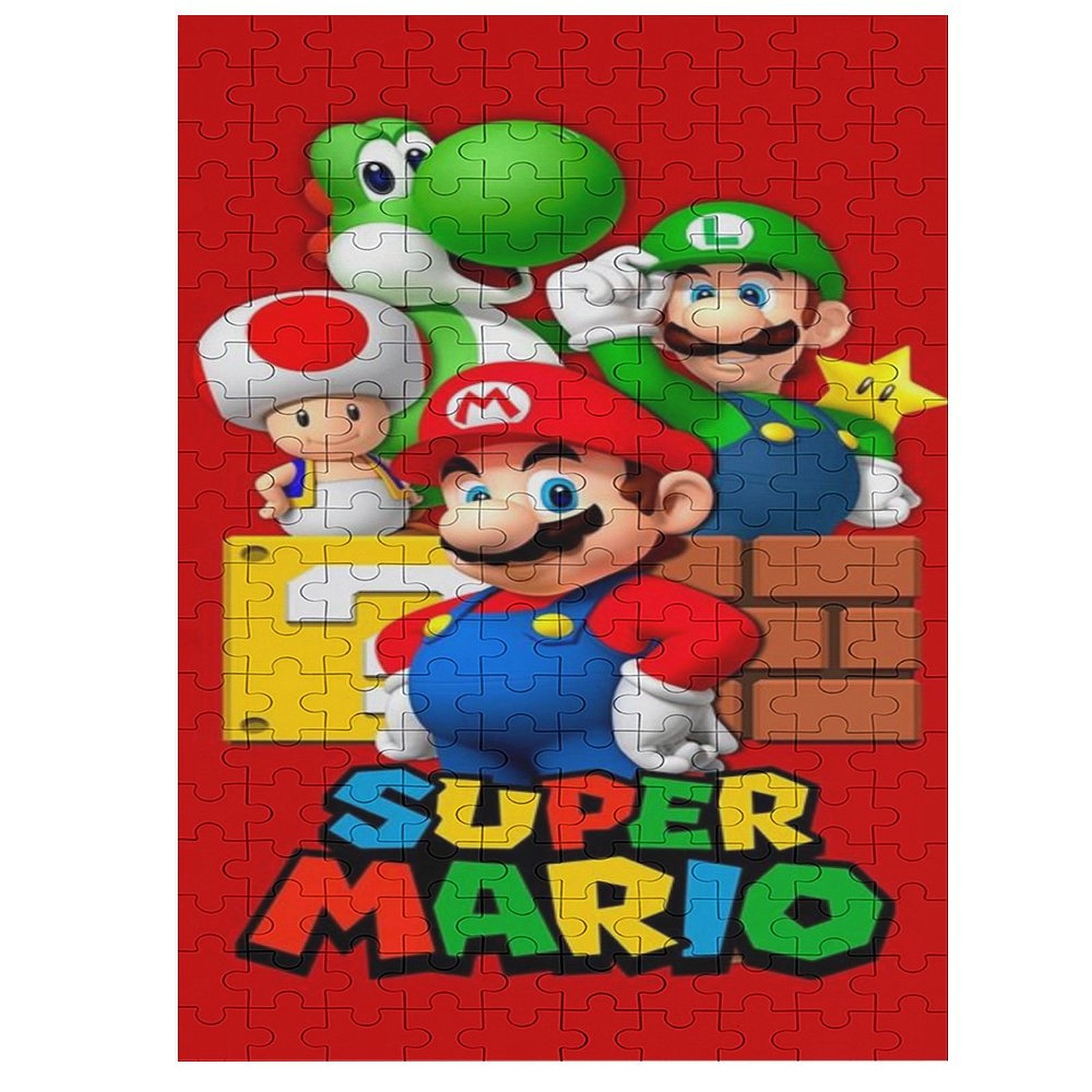 Super Mario Jigsaw Puzzles for Kids Super Mario Merch 200 PCS Puzzles ...