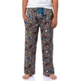 thumbnail image 1 of Super Mario Kart Men's Mario Champion Checkered Pajama Pants Adult Sleepwear, 1 of 8