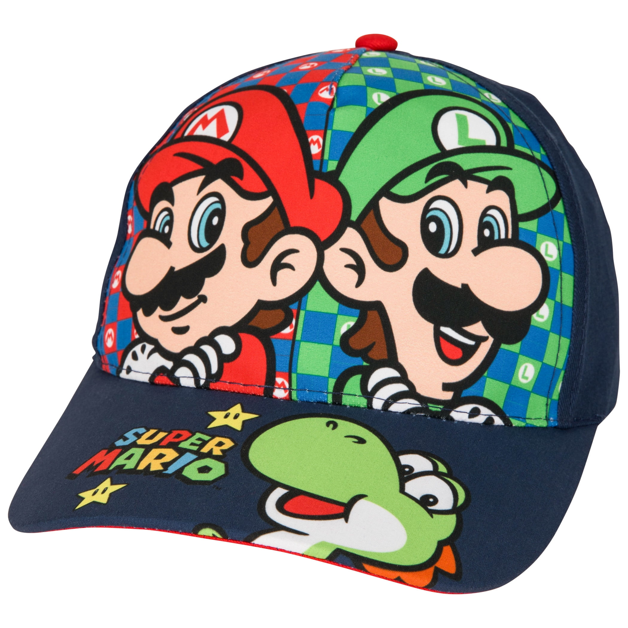Amazon.com: Super Mario Bros. Baseball Hat Set - Bundle of