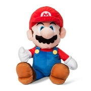 Super Mario Kids Bedding Plush Cuddle and Decorative Pillow Buddy, Red, Nintendo