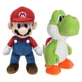 thumbnail image 1 of Super Mario Kids Mario and Yoshi Cuddle Pillow Buddy Set, 2-Piece Bundle, Nintendo, 1 of 8