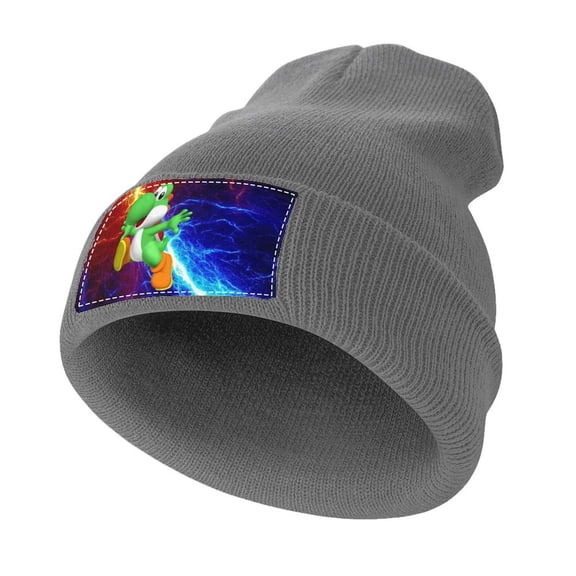 Super Mario Knit Beanie Hats for Men Women Unisex Cuffed Watch Cap Beanie Warm Casual Skull Cap Winter