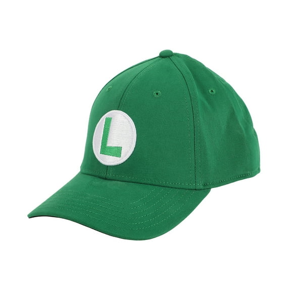 Super Mario Bros Luigi Green Flex Fit Hat