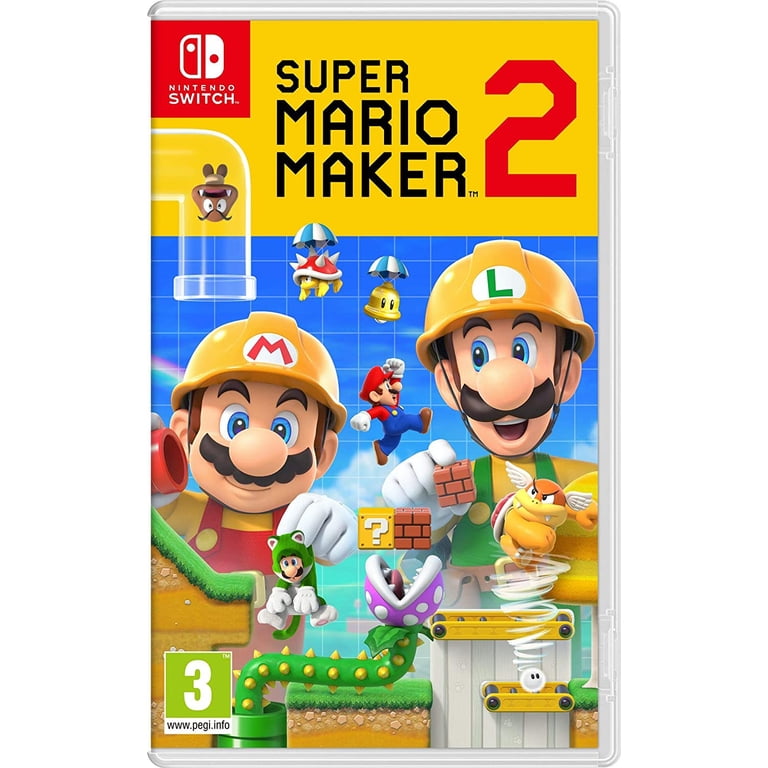 Monster Energy, Super Mario Maker 2, Nintendo Switch Game