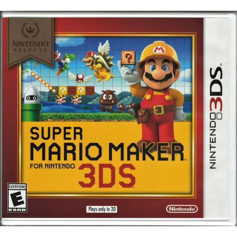 Super Mario Maker (Nintendo Selects) 3DS (Brand New Factory Sealed