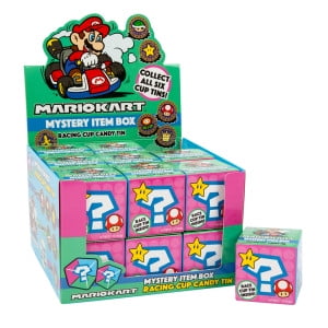 Super Mario Mario Kart Candy Tin Mystery Pack