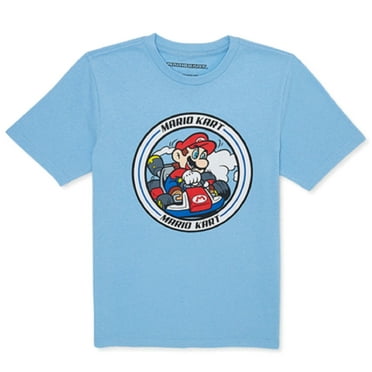 Super Mario, Mario Kart Graphic Print T-Shirt Little Boy's Size S (6/7)