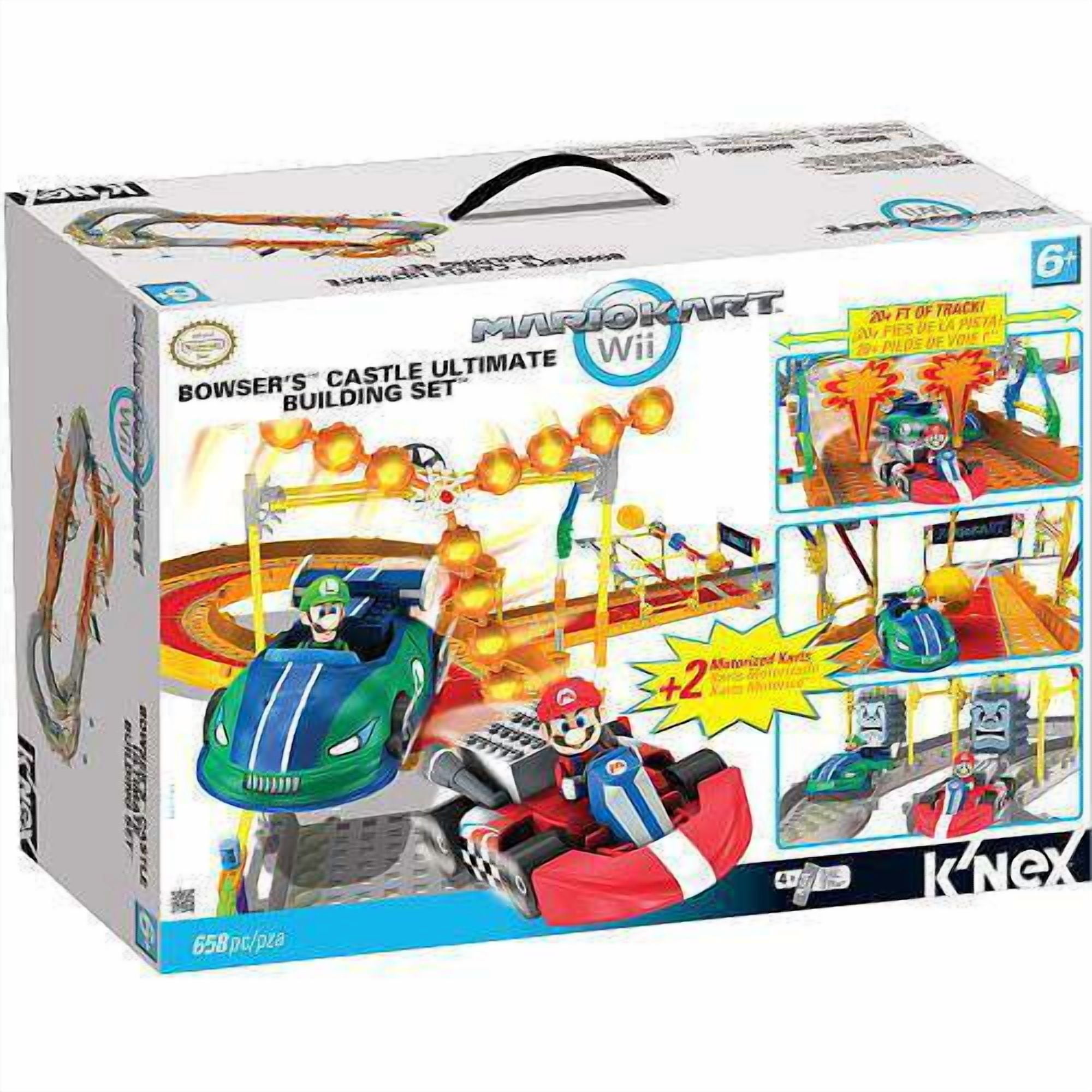 Super Mario Kart Wii Bowser's Castle Ultimate K'NEX Toy Building