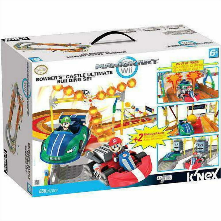 Super Mario Kart Wii Bowser's Castle Ultimate K'NEX Toy Building