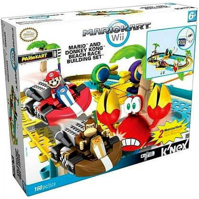 Super Mario Mario Kart Wii Mario & Donkey Kong Beach Race Set 