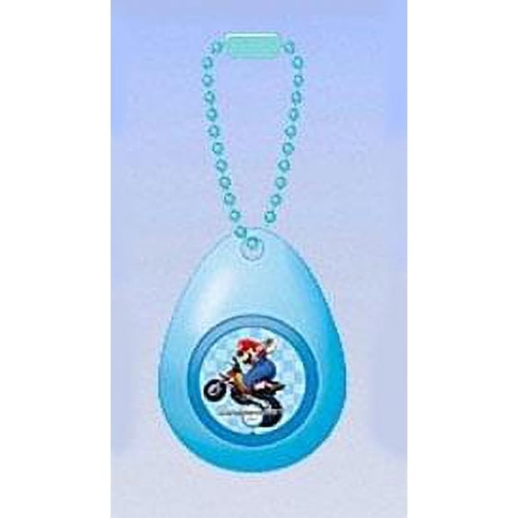 Super Mario Mario Motorcycle Mini Sound Drop Swing Clip On Keychain
