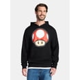 thumbnail image 1 of Super Mario Men's and Big Men's Toad Graphic Hoodie, Sizes XS-3XL, 1 of 5