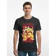 Super Mario, Men's & Big Men's Graphic Tee, Bowser, Sizes XS-3XL