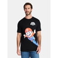 thumbnail image 1 of Super Mario Men's and Big Men's Let's Go Graphic Tee with Short Sleeves, Sizes XS-3XL, 1 of 5
