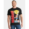 thumbnail image 1 of Super Mario Men's and Big Men's Mario Jump Graphic Tee, Sizes S-3XL, 1 of 5