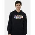 thumbnail image 1 of Super Mario Men's Graphic Hoodie with Long Sleeves, Sizes XS-3XL, 1 of 6