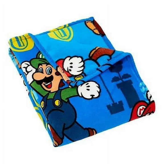 bgbcostume.com Mario Polyester Throw, 60" x 46"