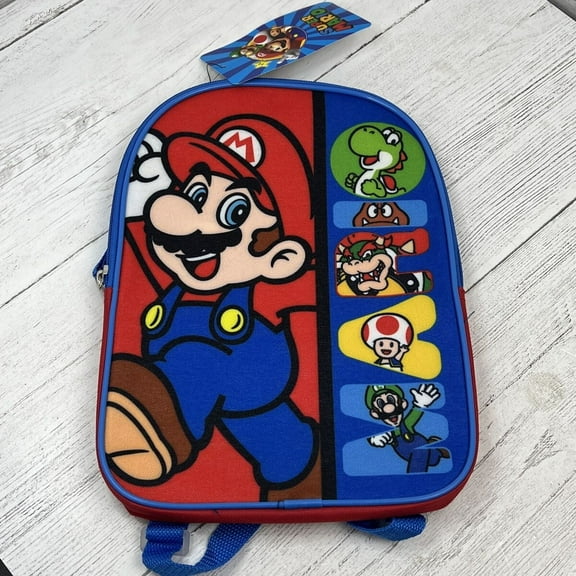 Super Mario Mini Backpack 10' inches